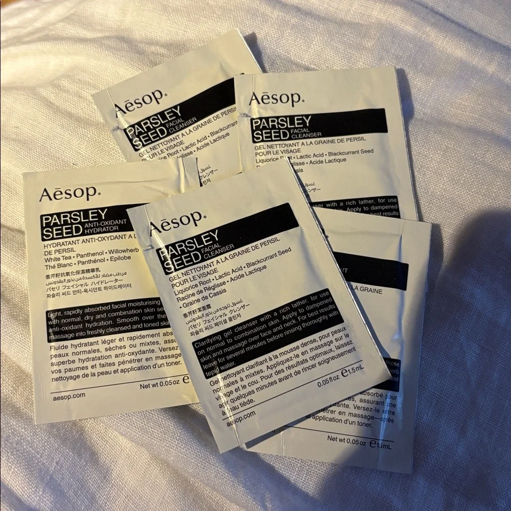 AESOP 7 piece sampler multi pack,